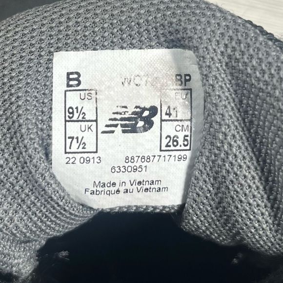 New Balance 790 Black Mid Trail Hiking Shoe Boot - Women's 9.5 - Picture 6 of 9
